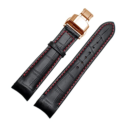 Bracelet de montre 21 mm en cuir véritable de haute qualité compatible Citizen BL9002