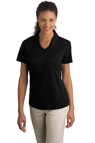 Nike Golf - Ladies Dri-FIT Micro Pique Polo, Black, Medium