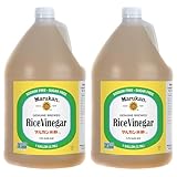 Marukan Genuine Brewed Rice Vinegar for Enhancing Flavor & Cooking, Unseasoned (1 Gallon, 2-pack)