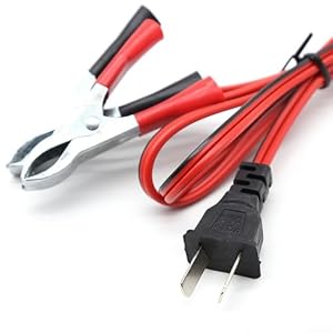 12 V Generator-Batterie-Ladekabel, strapazierfähig, Wechselrichter, Generator, Strom mit Clips, rot und schwarz, Gleichstromkabel, Ersatzkabel für tragbare Generatoren, Camping