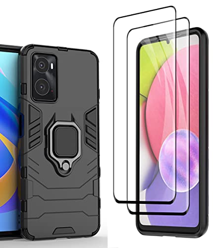 TANYO Cover + [2 Pezzi] Vetro Temperato per Oppo