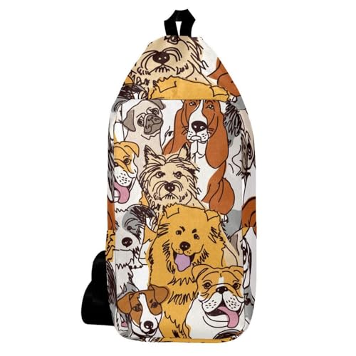 Sac à bandoulière Crowded Dogs pour libérer vos mains en voyage et marche