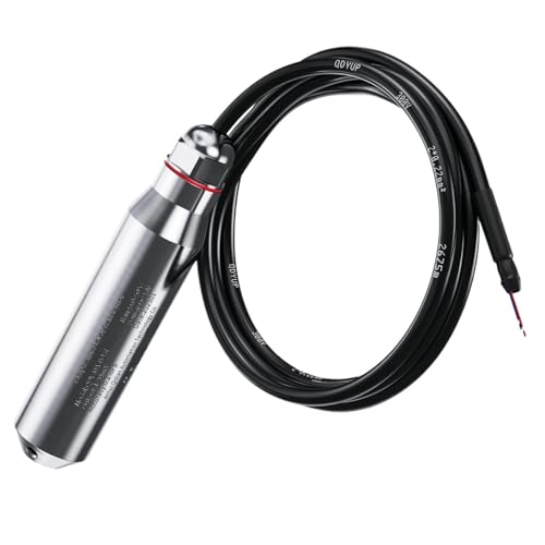 Capteur de niveau d'eau hydrostatique 4-20mA submersible avec câble 6m