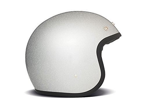 DMD 1jts30000gs04 Helm Motorrad, Glitter Silber, L