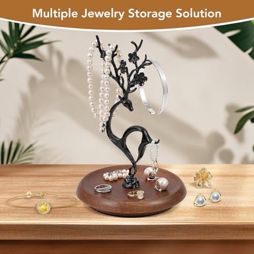Support à bijoux arbre noir, le cadeau idéal pour vos proches - 4