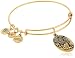 Alex and Ani "Path of Symbols" Sphinx Expandable Gold Wire Bangle Charm Bracelet