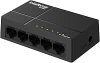 Switch Não Gerenciável 5 portas Gigabit S1105G Intelbras