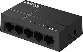 Switch Não Gerenciável 5 portas Gigabit S1105G Intelbras