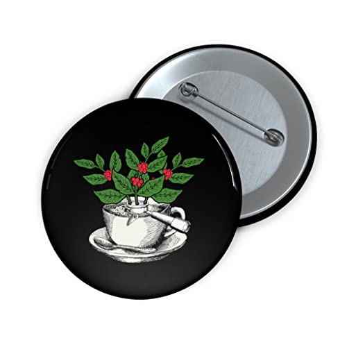 Novelty Pinback cOFFEE