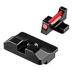 TRUGLO Fiber-Optic PRO Competition High Visibility Handgun Sights, Springfield XD Series, Black, One...