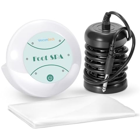 Ionic Detox Foot Bath Machine, Foot Detox Spa Ion Cleanse Chi Machine for Home Use Beauty Club Salon, Regain Health & Vitality with 5 Liners （Tub Not Include） Cover