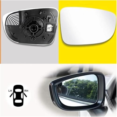Cristal de espejo retrovisor derecho para Mazda 2 modelos 2016 a 2022 3