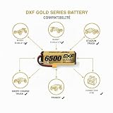 Dxf lot de 2 batteries LiPo 4S 6500 mAh 140C prise XT90 photo 4