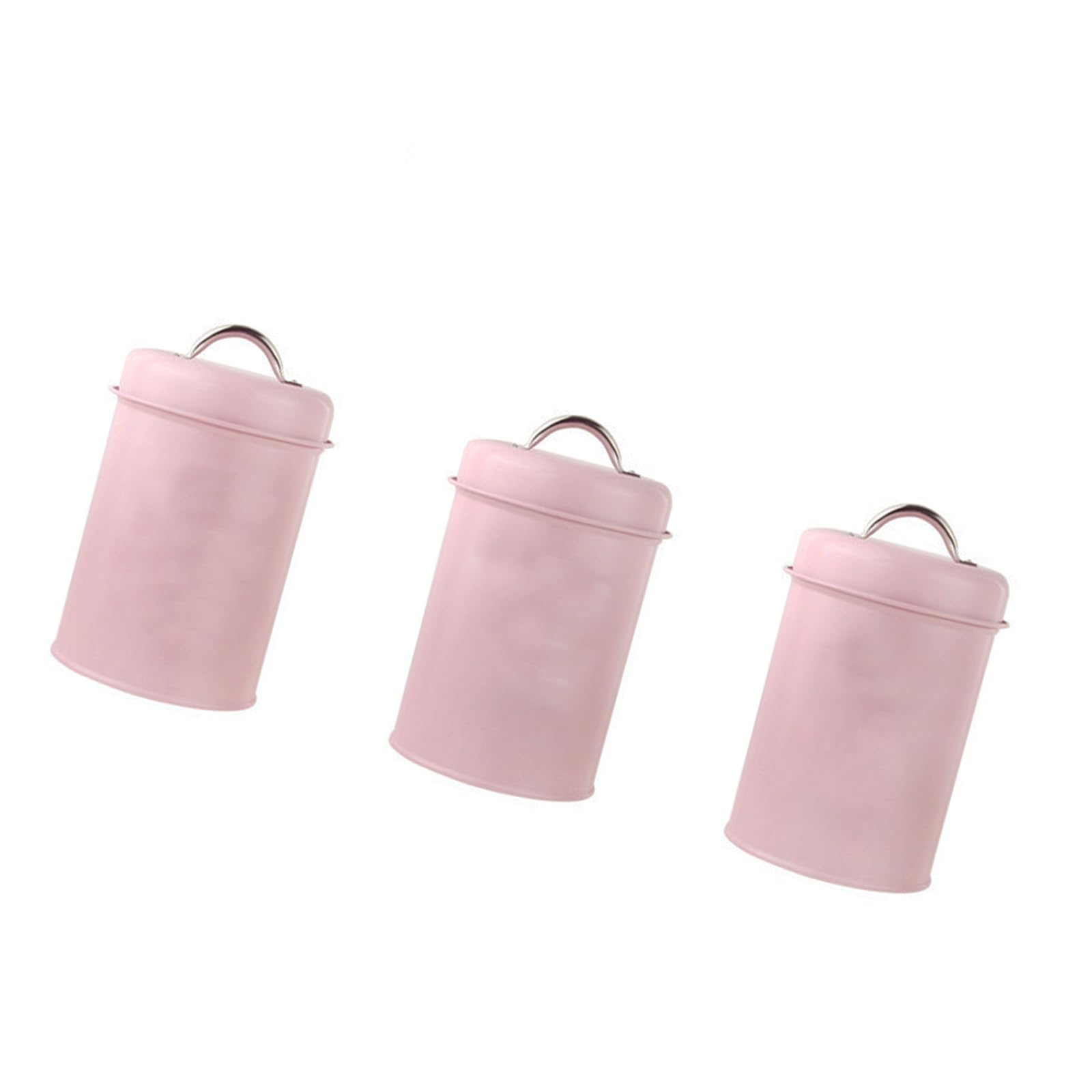 Hsioluted 3pcs Kitchen Canister for Coffee or Sugar 1200ml Capacity Food Storage Jars with Large Capacity Sealed Lid Container Sugar Storage Jars