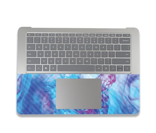 Image of MightySkins Carbon Fiber Skin Compatible with Microsoft Surface Laptop Studio 2 (2023) Full Wrap Kit - Paint Vapor | Protective, Durable Textured Carbon Fiber Finish | Easy to Apply | Made in The USA