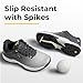FitVille Extra Wide Mens Golf Shoes Professional Outdoor Waterproof Spiked Golf Shoes for Men(Gray, 14 X-Wide)