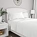Bedford Home Series 1200 4 Piece Full Sheet White Sheet & Pillowcase Sets
