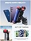 JOYROOM Handyhalterung Fahrrad,【165mph Wind Anti-Shake】【1s-Sperre】Handyhalterung Motorrad, 【5S Schnellmontage】Handy Halterung Fahrradlenker,【360° Drehbar】Smartphone Holder Bike für 4.7’’-7.0’’ Handys