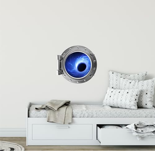 Vinilo adhesivo decorativo con vista de agujero negro miniatura 2
