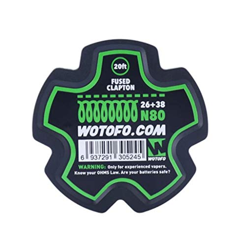 Wotofo Fused Clapton Wire 20 feet/spool Wickeldraht Cover