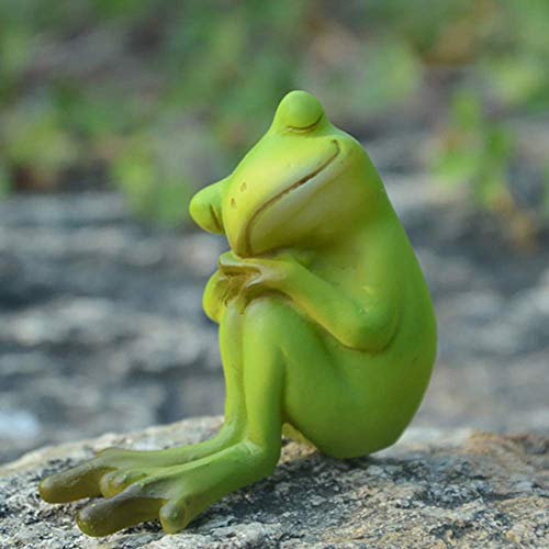 Mini Cute Frog And Tortoise Fairy Garden Landscape Plant Pot Dollhouse Ornaments,Sleepingfrog #TOP12