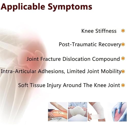 Ejercitador de rodilla para rehabilitación con ajuste manual miniatura 6
