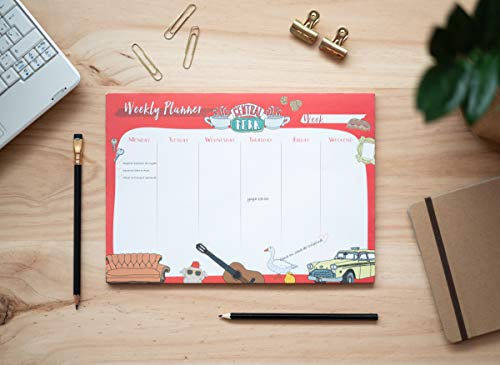 Erik® A4 Weekplanner Friends - Bureauplanner met 54 afscheurbare vellen - Image 3