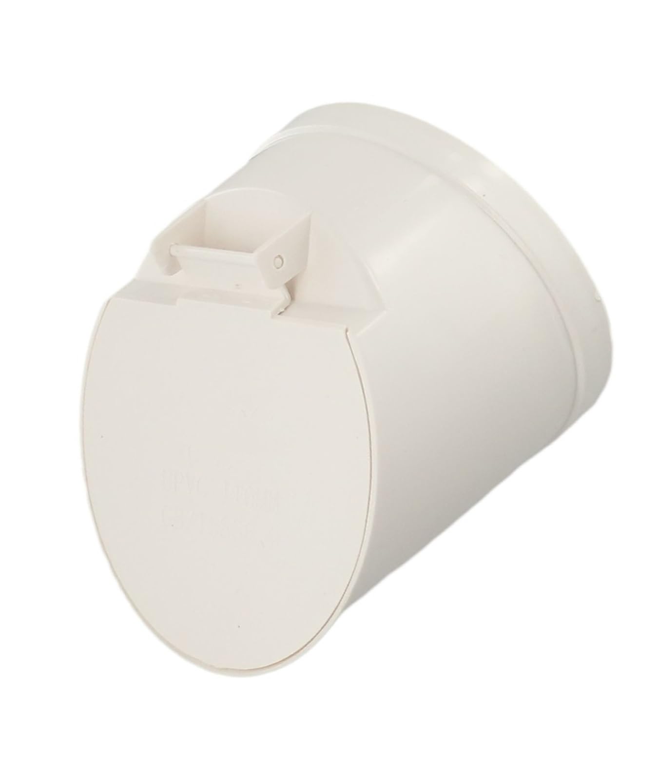 PVC Drainage Pipe Check Valve 50-160mm PVC Drainage Pipe Check Valve Floor Drains Auto Closing Displacement Cover for Sewage Septic Tank Plumbing(110mm)