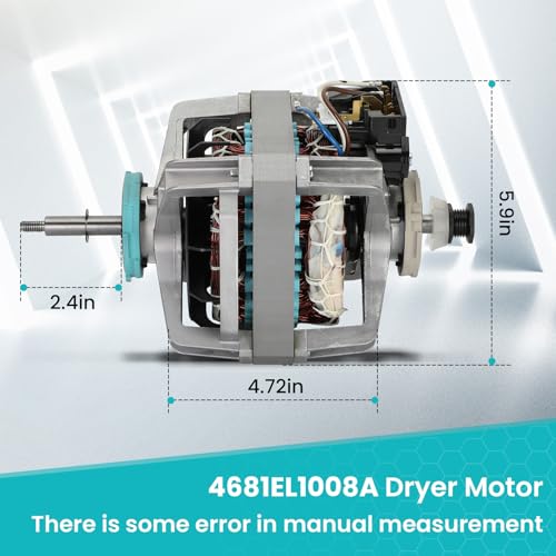 4681EL1008A Dryer Drive Motor Assembly Compatible with LG & Ken-More Dryer - Image 3