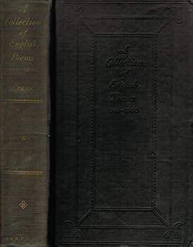 Hardcover A Collection of English Poems Book