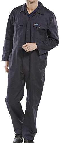 beeswift pcbsn56 polialgodón Workwear PC B/traje azul marino 56