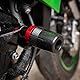 ZESIDIMO für Kawasaki Z900 Z900SE Z900RS Z 900 2017-2025 2024 2023 Motorradzubehör Sturzpads Rahmenschutz Motor Fallschutz (Rot)