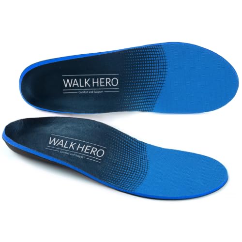WalkHero Arch Support Inserts for Women Men, Plantar...