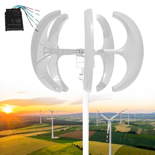 Éolienne horizontale 12000W 220V avec contrôleur de charge inclus