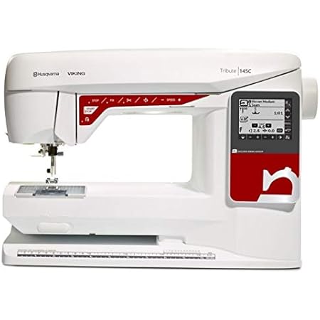Husqvarna Viking Sewing Machine Tribute 145c With 5 Year Guarantee Amazon De Kuche Haushalt