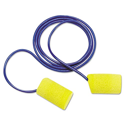 3M 11031 E-A-R Classic Metal Detectable Earplugs, Hearing Conservation 311-4101 in Poly Bag