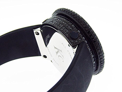 Mens 50mm Techno Com Kc Full Case Black Cz Watch3