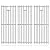 Criditpid Grill Grates Replacement for Char Griller 5050, 5650, 2121, 3001, 5072, 2123, 3072, 2828, 3030, 4000, King Griller 3008 5252, 19 3/4" Stainless Steel Grids for Chargriller Duo 5050 Parts