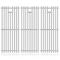 Criditpid Grill Grates Replacement for Char Griller 5050, 5650, 2121, 3001, 5072, 2123, 3072, 2828, 3030, 4000, King Griller 3008 5252, 19 3/4" Stainless Steel Grids for Chargriller Duo 5050 Parts