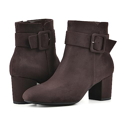 WHITE MOUNTAIN Women's Shoes Freckly Block Heel Bootie2