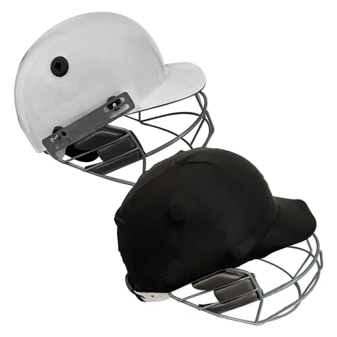 Image of Cricket Helmet Cover, Helmet Clads, Protection from Ball Scratches and dust Suitable for Large & Medium Size (Black)