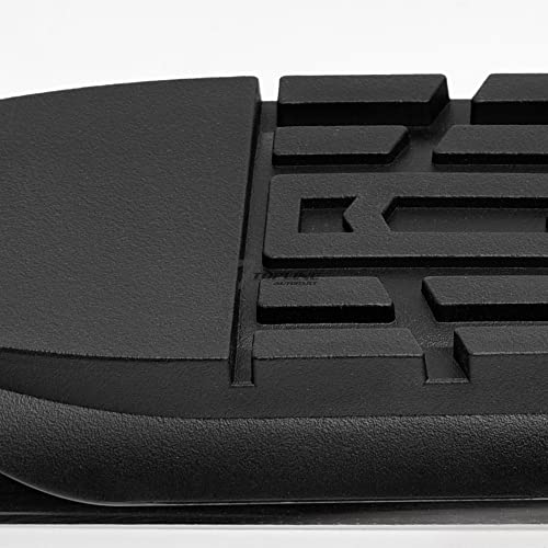 4" Oval Black Side Step Nerf Bars Rail Running Boards For 97-03 Ford F150 / 2004 Heritage / 97-99 F250 Light Duty Super (Extended) Cab #TOP4