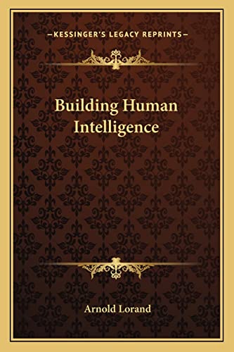 Building Human Intelligence
