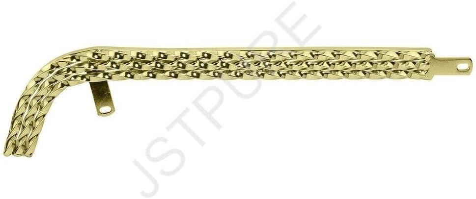 for 21" Long Triple Square Twisted Chain Guard for 26" Bike Gold
