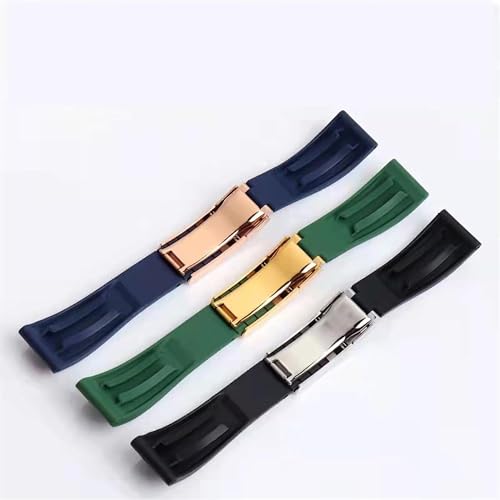 Bracelet de montre caoutchouc étanche 20mm accessoire de remplacement