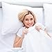 Superity Linen Pillow Cases Standard Size - Soft and Breatheable Cotton White Pillow Cases Set of 2 with Envelope Enclosure. Pillow Covers are 20 x 26. Protect Pillow and Enhance Bedroom Appearance.