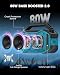 ANCOON Bluetooth Speakers Sky Blue+Orange