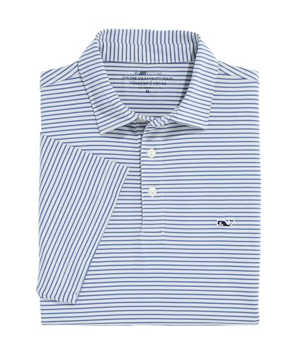 Image of vineyard vines Men's Bradley Stripe Sankaty Polo