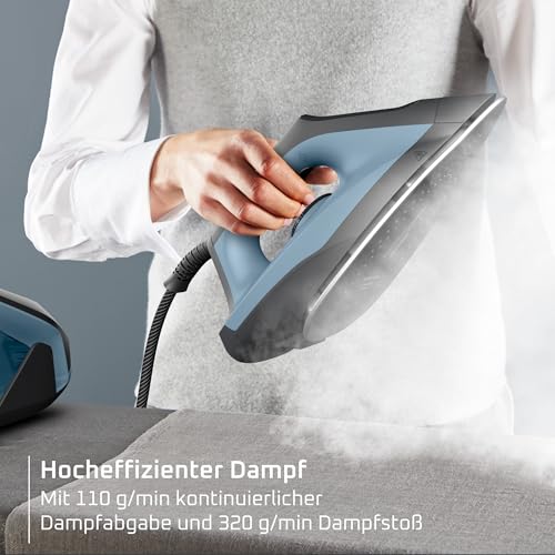 Rowenta Force Pro 300 Dampfbügelstation, 2400 Watt, 6,1 bar Pumpendruck – Ansicht 3