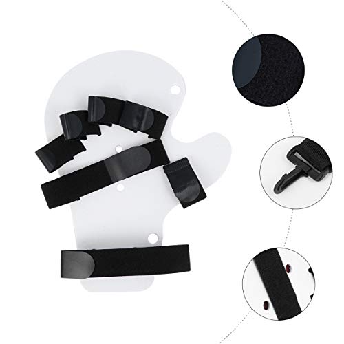 EXCEART Alisador de Dedos Suporte AjustÃ¡vel para MÃ£o Em Repouso Tala Noturna Pulso Imobilizador de